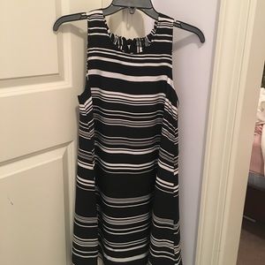 Striped tank dress